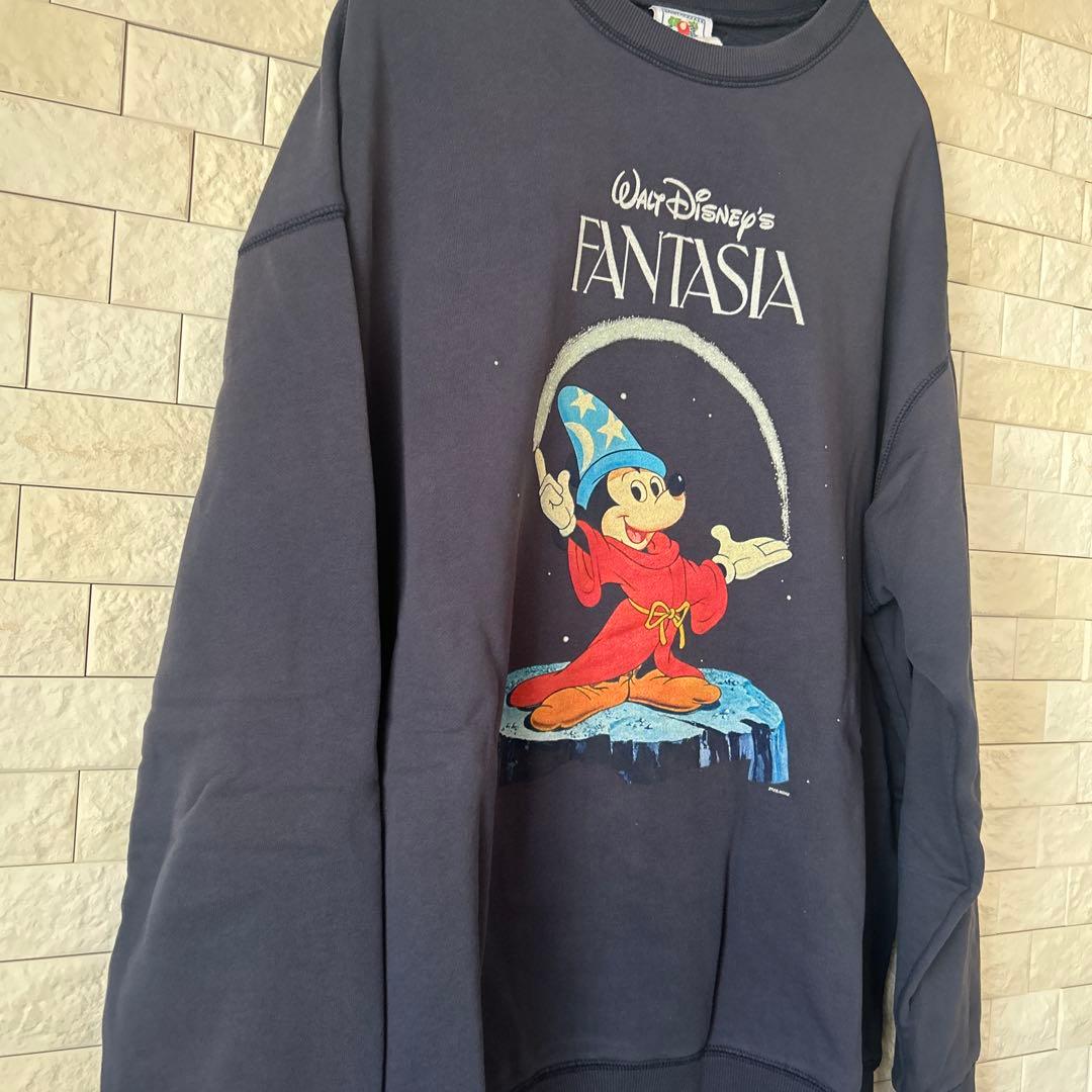ウォルト・ディズニー ファンタジア 長袖スウェット 古着 XL ユニ