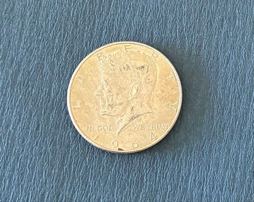 1964年 ケネディ ハーフダラー 硬貨 - メルカリ