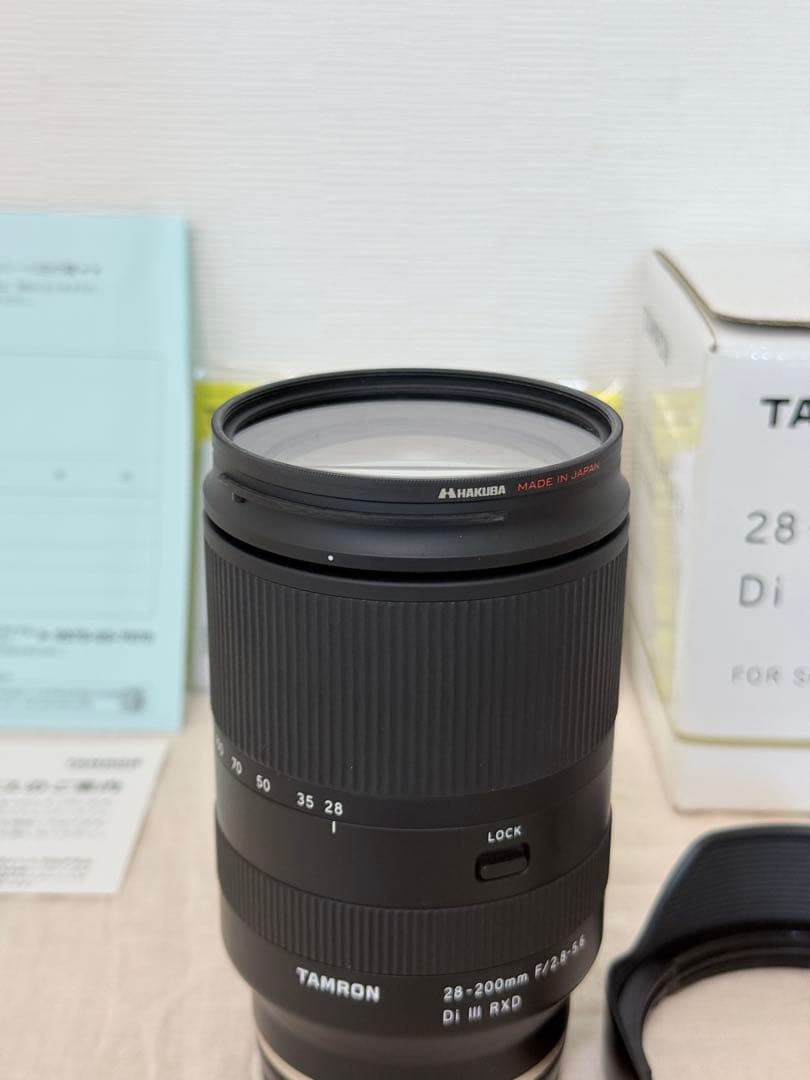 【極美品】TAMRON 28-200mm F2.8-5.6 Di III RXD