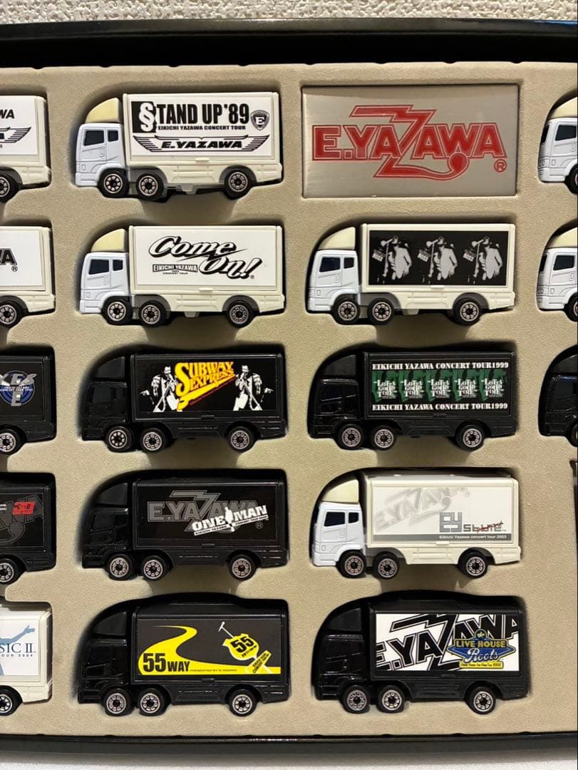 矢沢永吉 歴代トランポ型ミニカー20台セット（1988-2005）