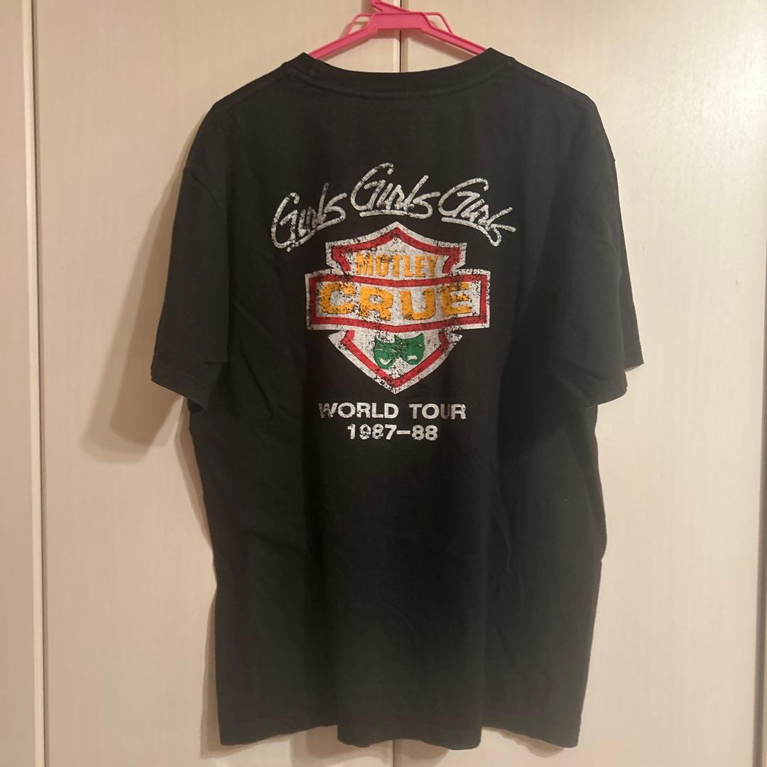 モトリー・クルー /ヴィンテージ　Tシャツ　ブラック　XL