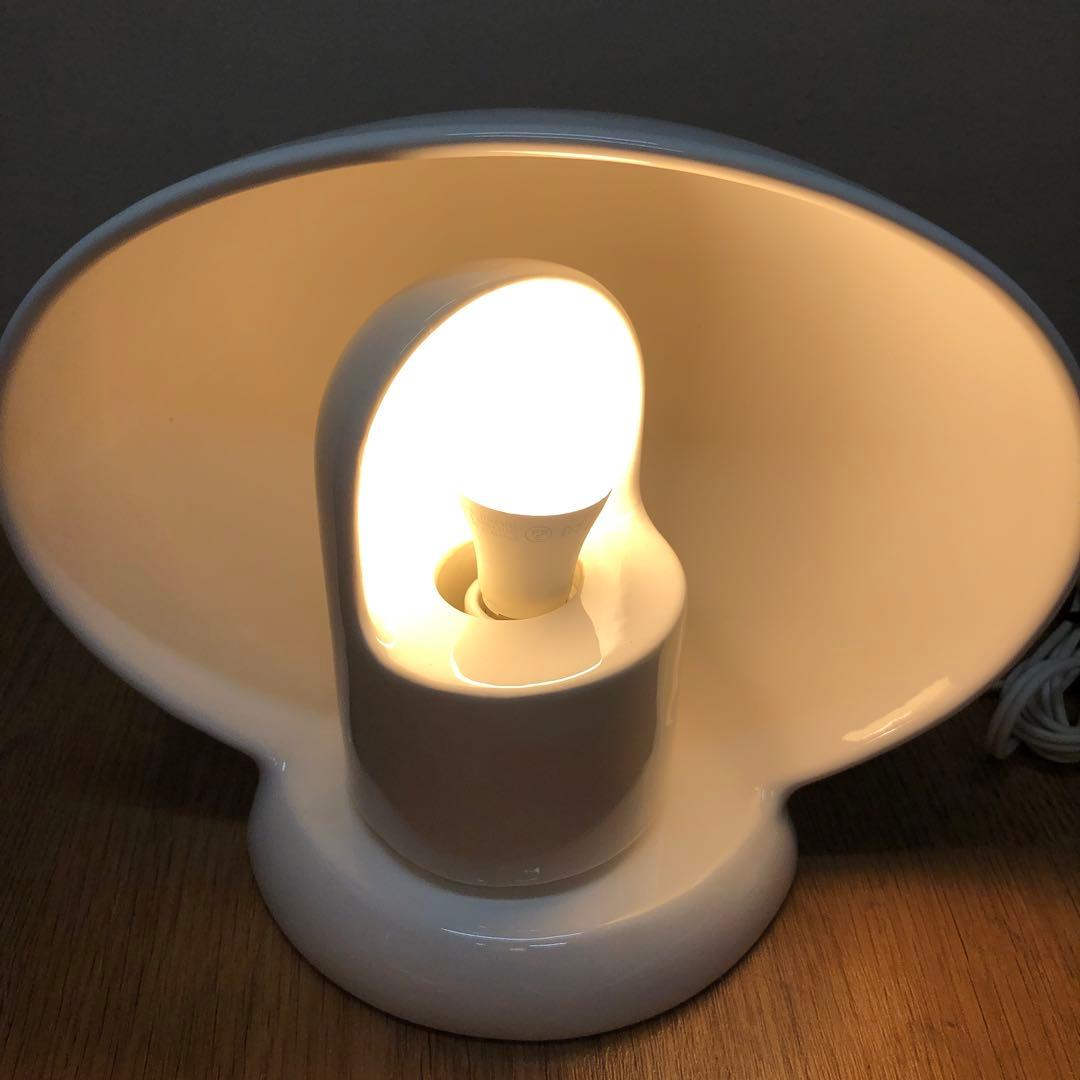 希少] YAMAGIWA ヤマギワ 陶器 照明 ランプ レトロ ポストモダン