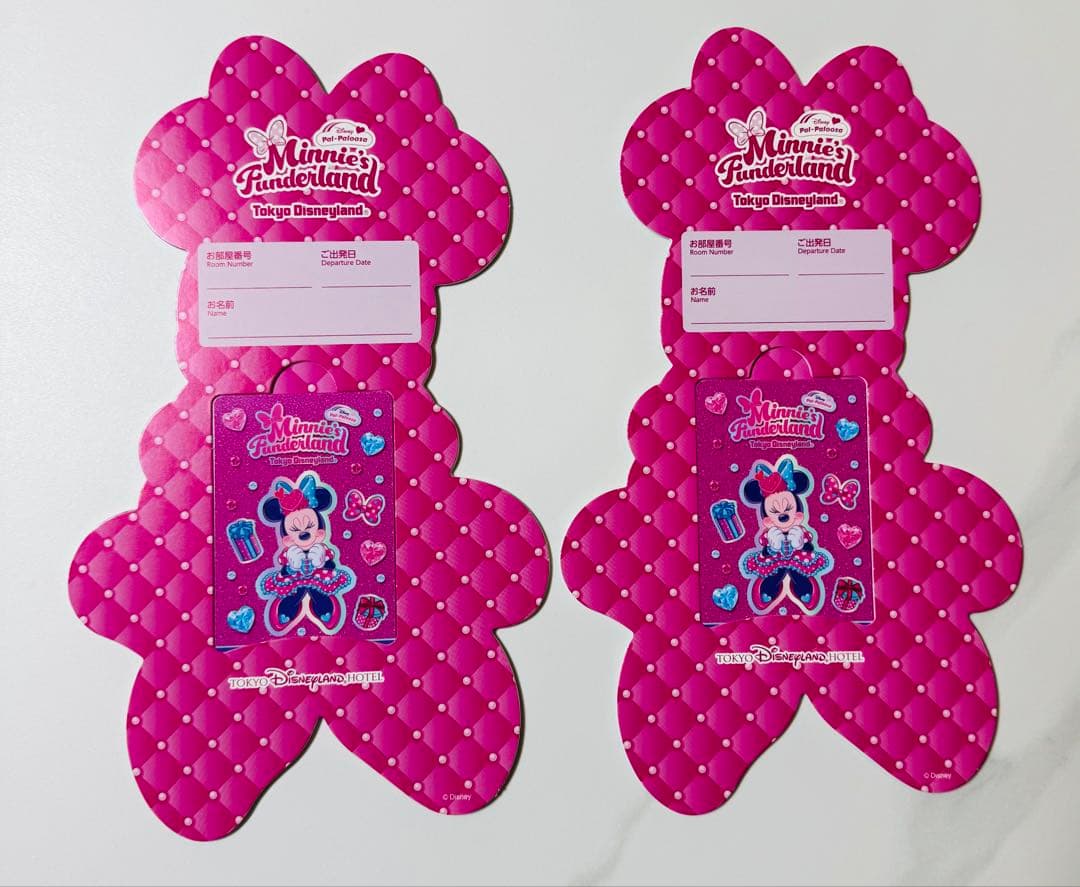 ディズニーランドホテル　パルパルーザ　ミニーのファンダーランドＳＰルームキー