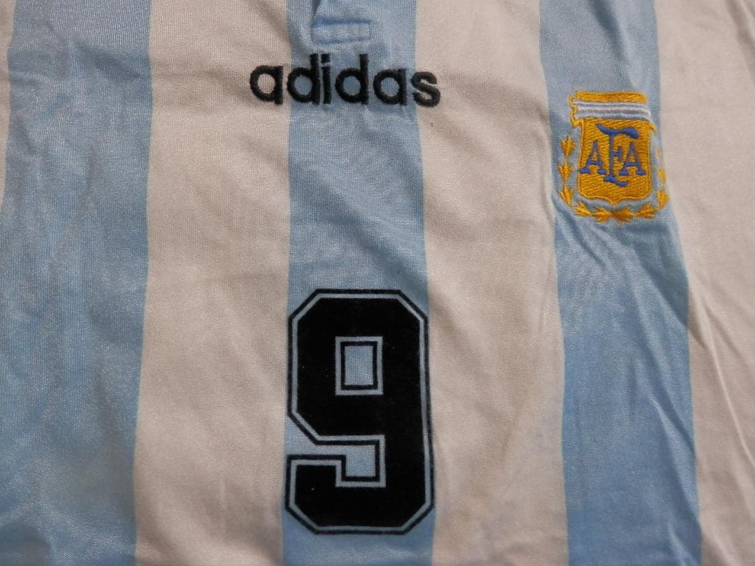 NEW】【バティストゥータ】【アメリカW杯着用】アルゼンチン代表(1994