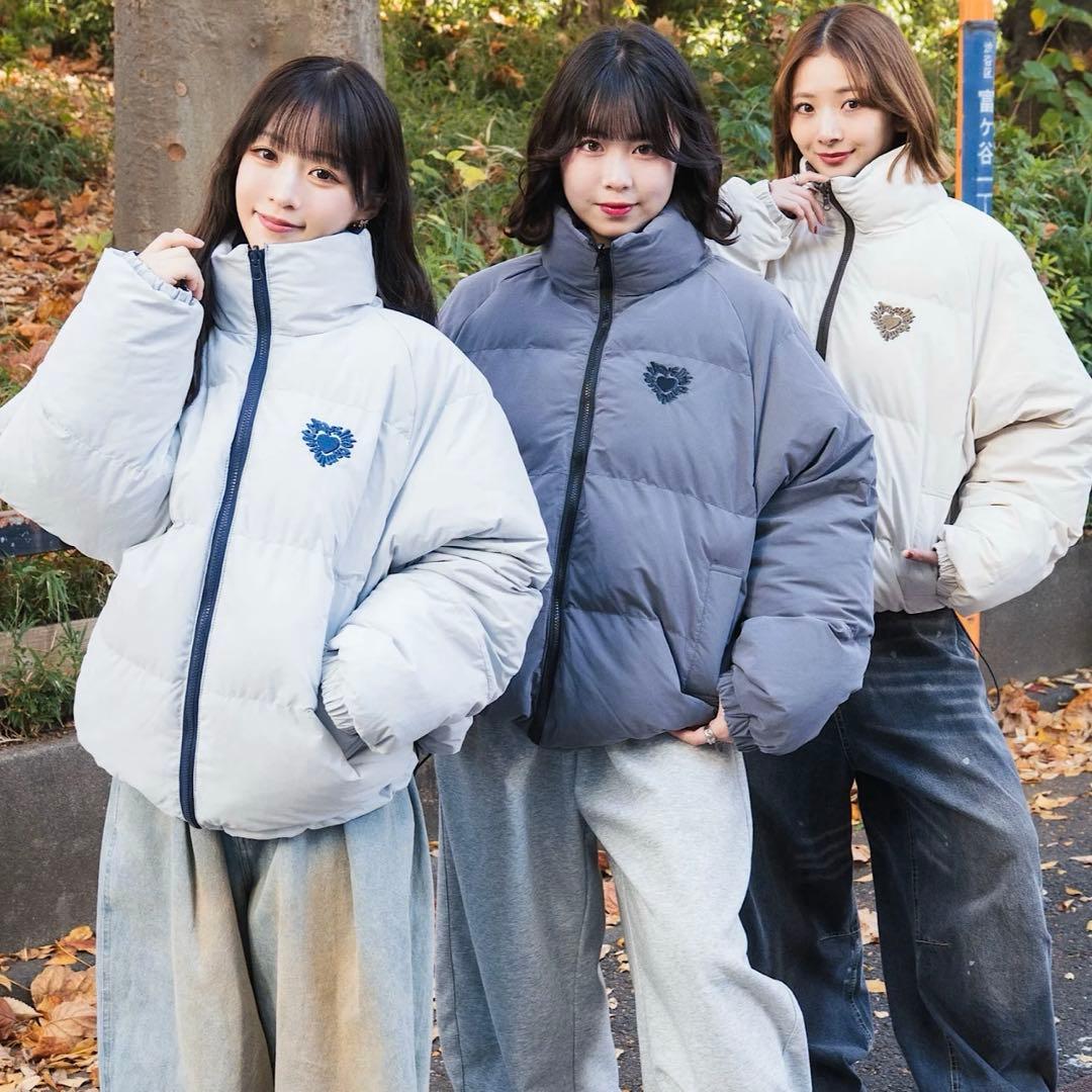 That's life リバーシブル ダウンジャケット ブラウン M - メルカリ