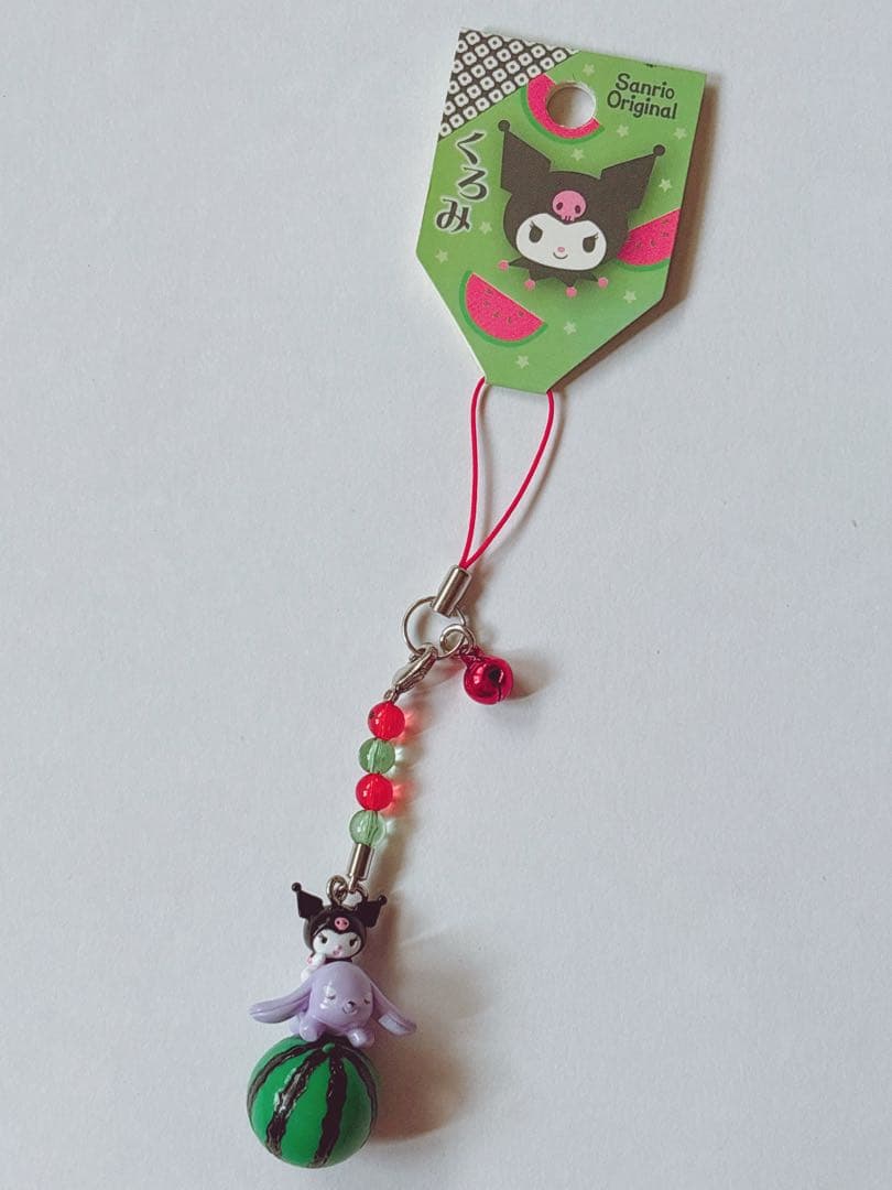 ♡激レア クロミちゃん バクくん スイカマスコットアクセ ストラップ マスコット