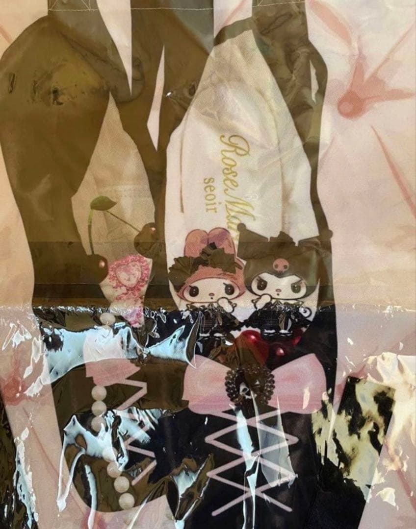 真夜中のメロクロ マイメロディ クロミ エチュードバレエバッグ　トートバッグ