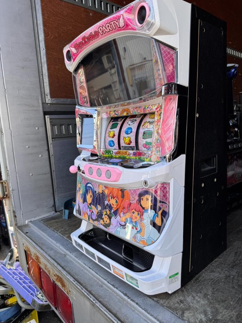 パチスロ実機SツインエンジェルPartyZF不要機ボリューム調整付