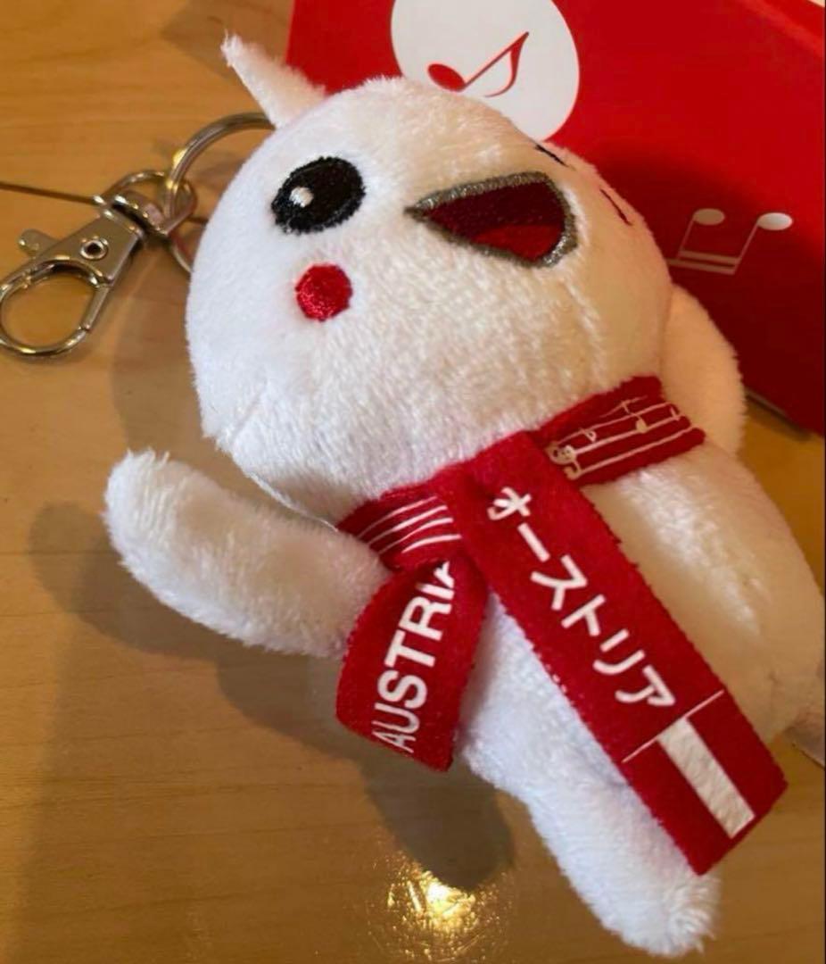 箱付き 大阪関西万博 オーストリア パビリオン マスコット ぬいぐるみ