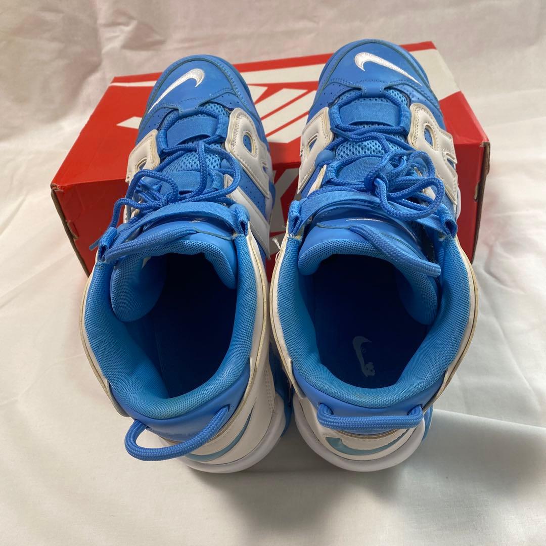 ナイキ エアモアアップテンポ96 ユニバーシティ ブルー/ホワイト 28.0cm