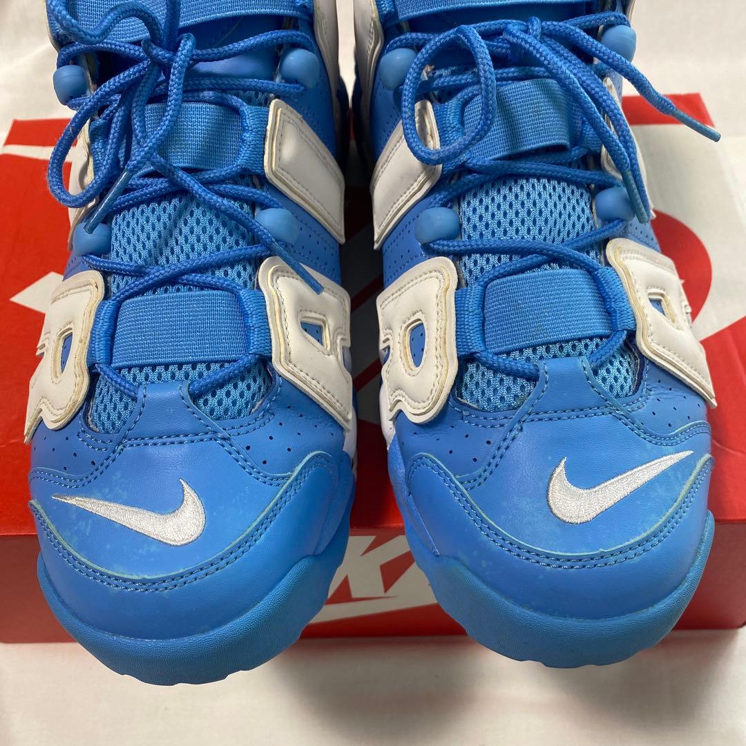 ナイキ エアモアアップテンポ96 ユニバーシティ ブルー/ホワイト 28.0cm