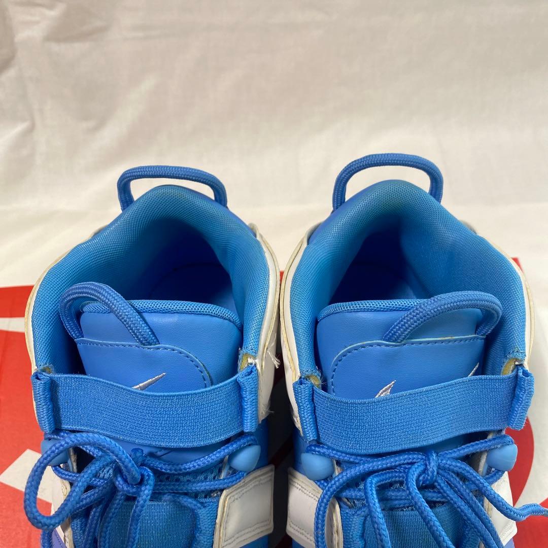 ナイキ エアモアアップテンポ96 ユニバーシティ ブルー/ホワイト 28.0cm