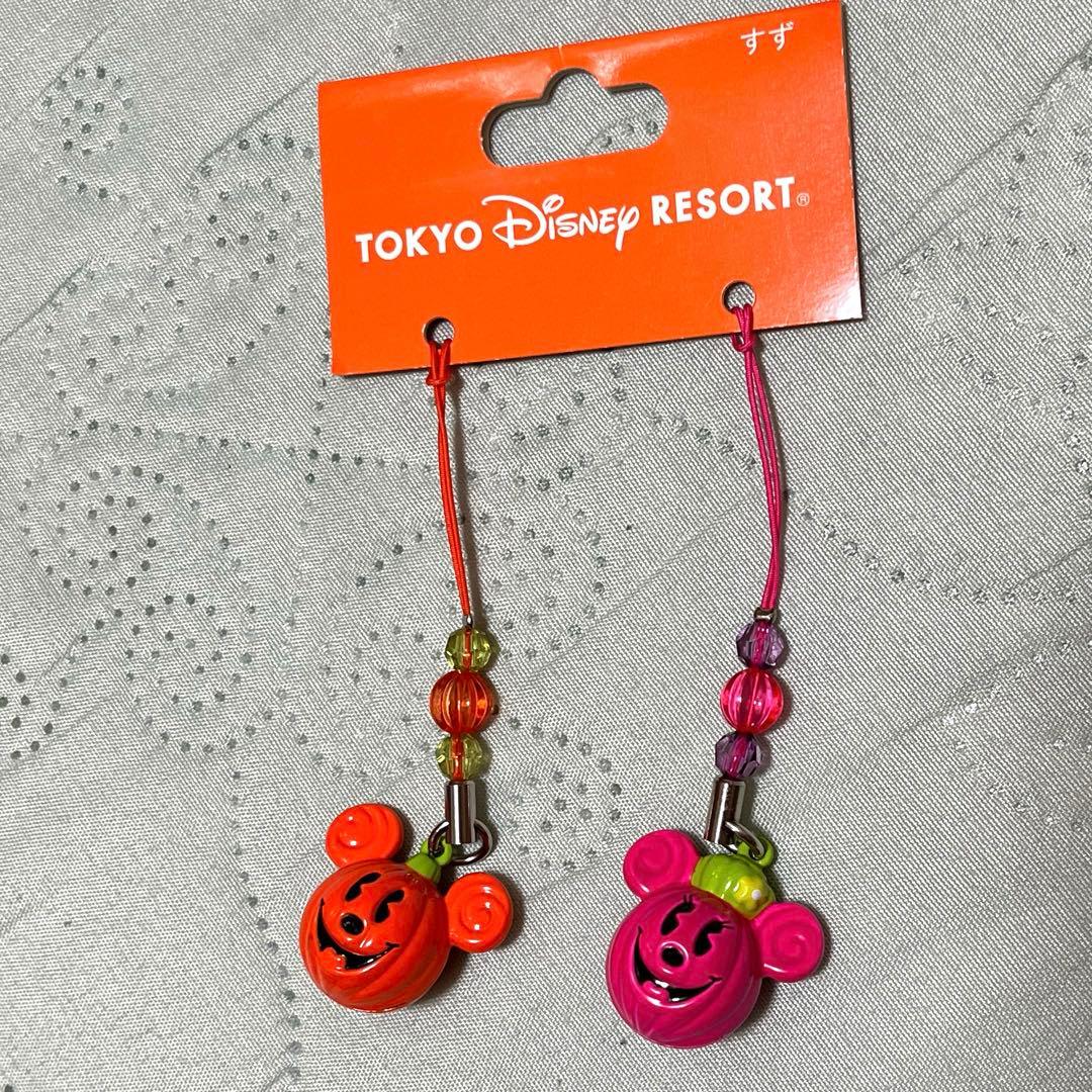 ミッキー&ミニー(根付け)ディズニーリゾート 15点 おまけストラップセット1点