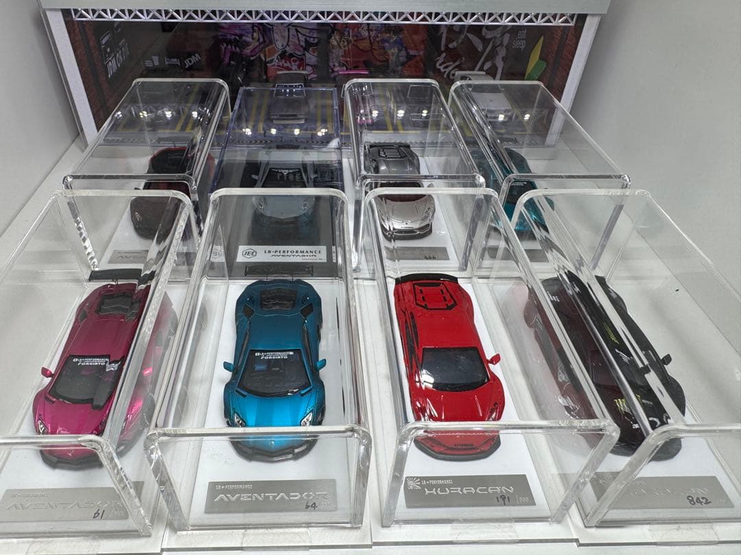 Lamborghini LB ミニカー64/1 New item 🎉 Mini GT 1:64 LB WORKS Lamborghini Huracan ver. 1