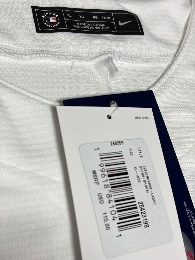 100%正規品ユースXL新品ナイキマーク刺繍仕様2025ワールドシリーズ大谷