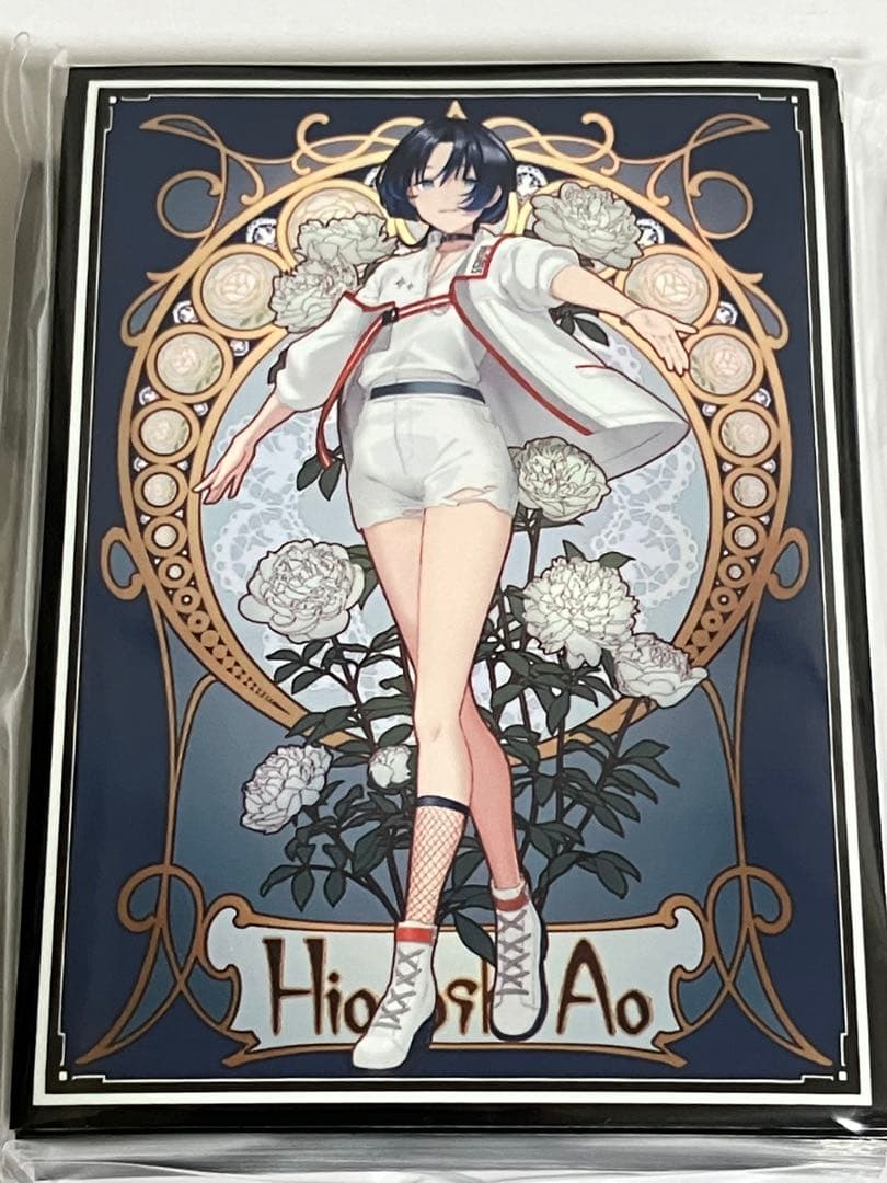 混沌の女神様 ホロライブ スリーブ ミュシャ風 火威青 - メルカリ