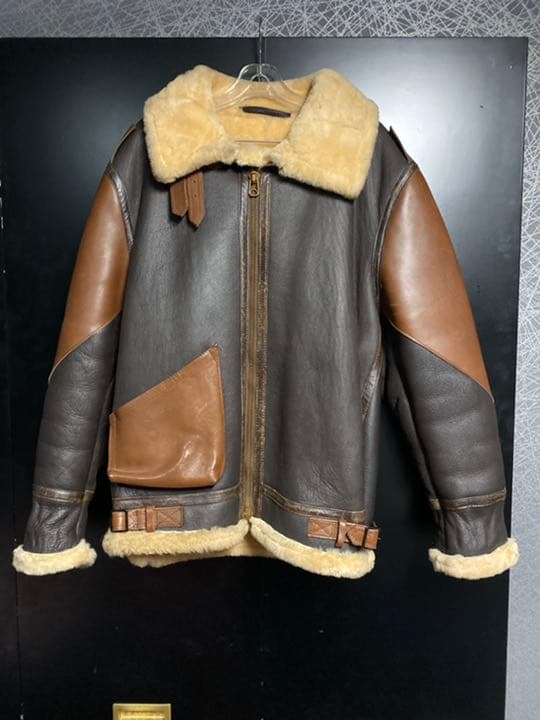 90'S B3フライトジャケット ヴィンテージ USA製 ムートンジャケット