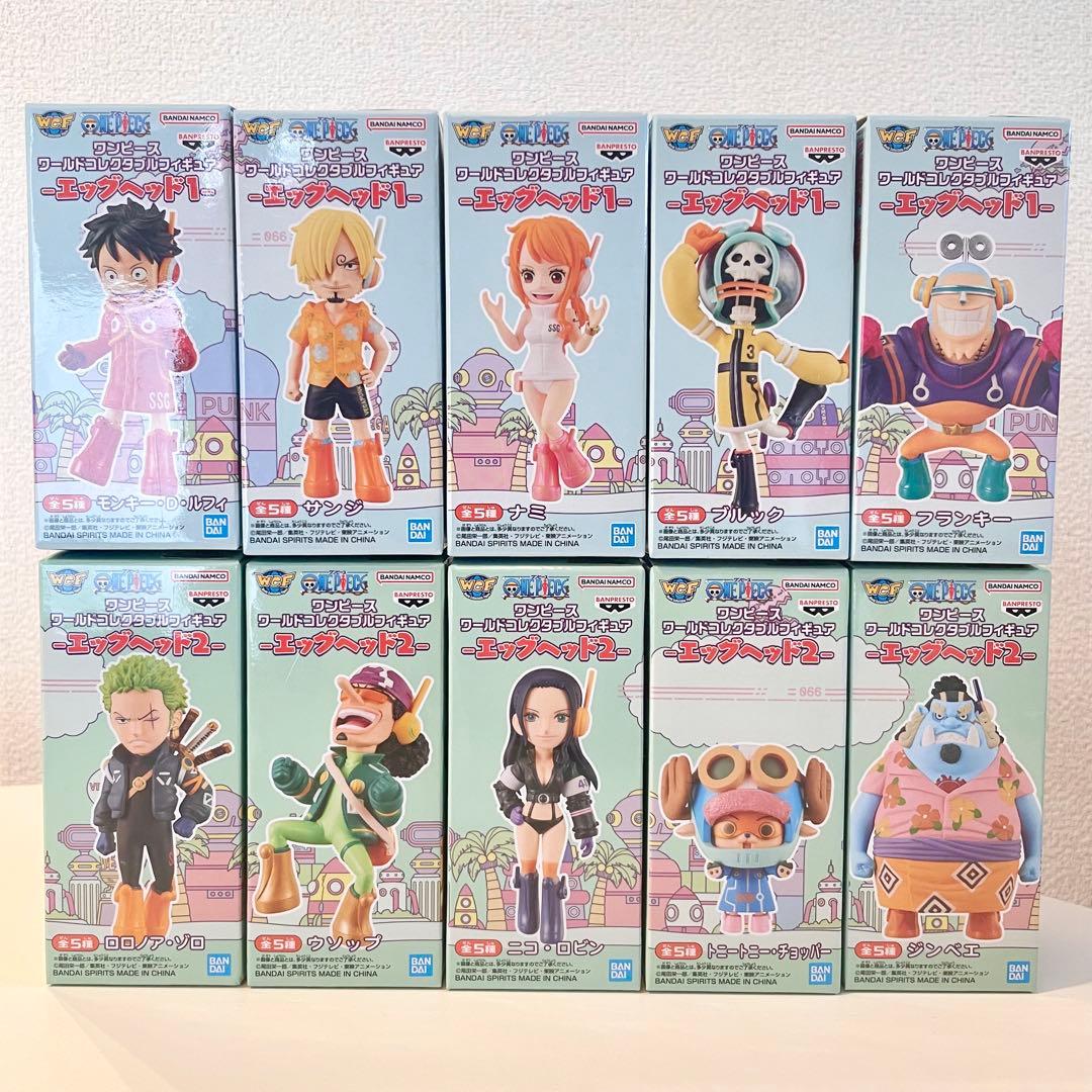最安値】ONE PIECE ワーコレ エッグヘッド ワンピース セット - メルカリ