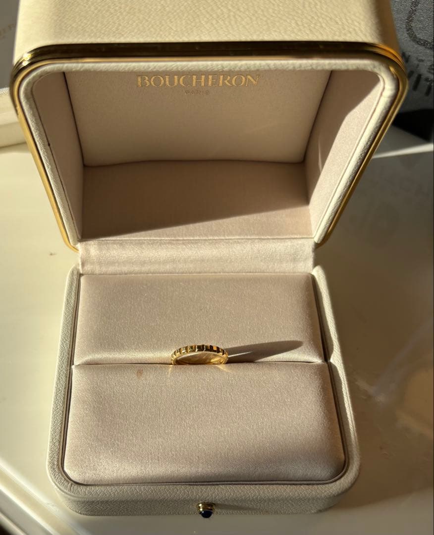 ブシュロン キャトル クルドパリ ミディアム リング 50 イエローゴールド ブシュロン クルドパリ ミディアム リング 50 K18YG イエローゴールド