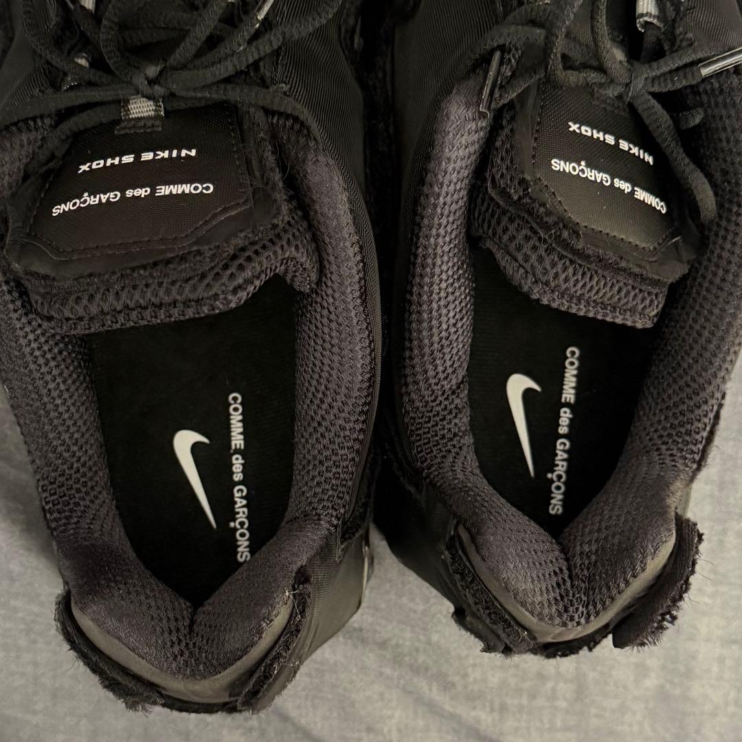 Comme des Garcons × Nike Shox Black 14