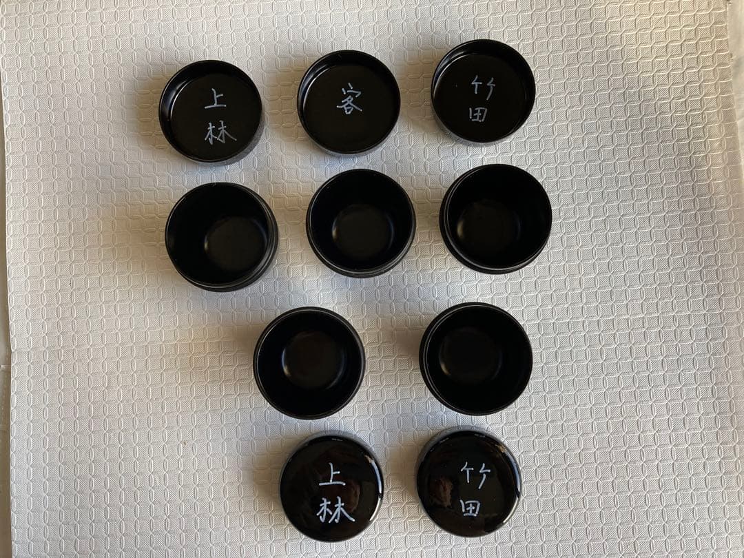 茶道具　七事式茶歌舞伎セット表千家