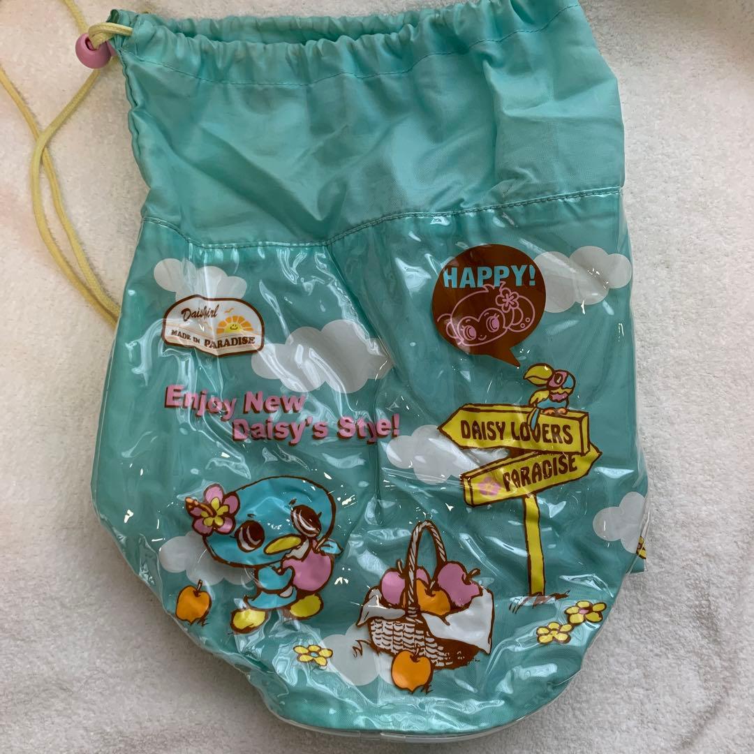 デイジーラバーズ 水着バック 夏用バック プールバック 紐付きバック