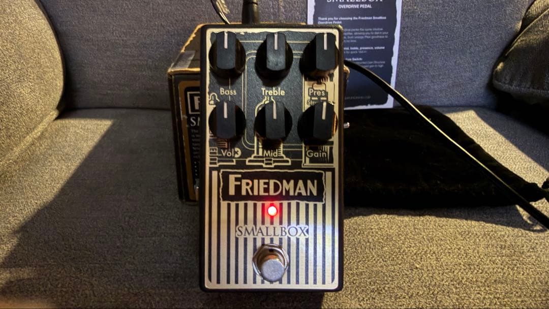 Friedman Smallbox オーバードライブペダル 最終値下げ！！