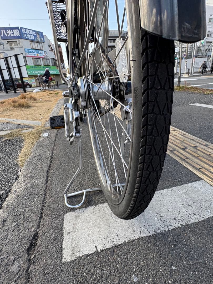 中古YAMAHA電動アシスト自転車　8.7Ah 大阪　028番