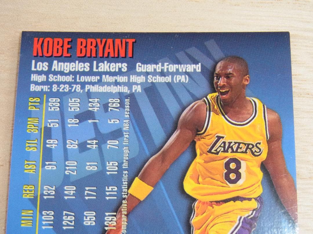 その他 KOBE BRYANT 1998 TOPPS REFRACTOR DESTINY