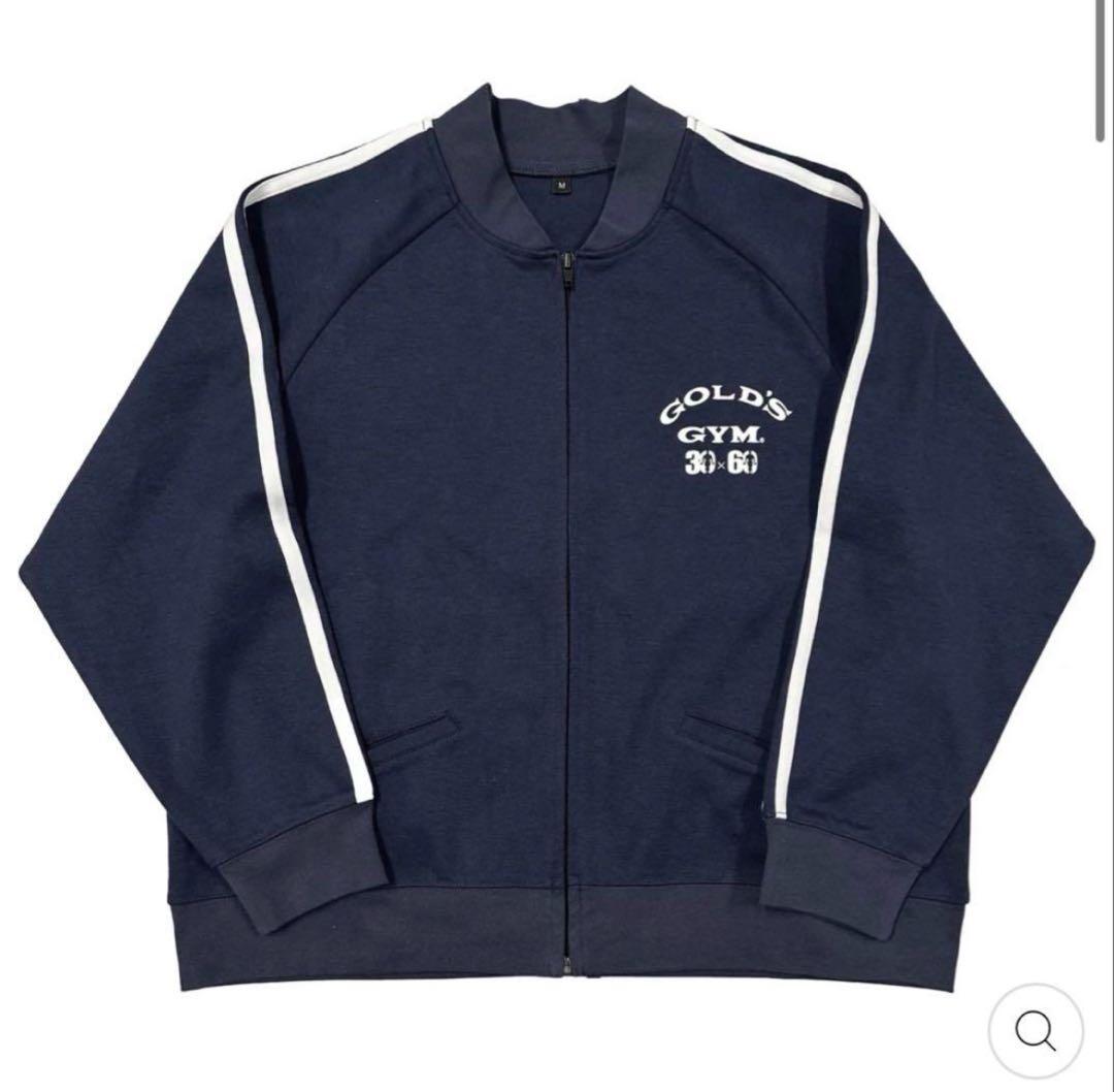 新品 ゴールドジム 30周年記念 ジャージ メンズ トラックジャケット