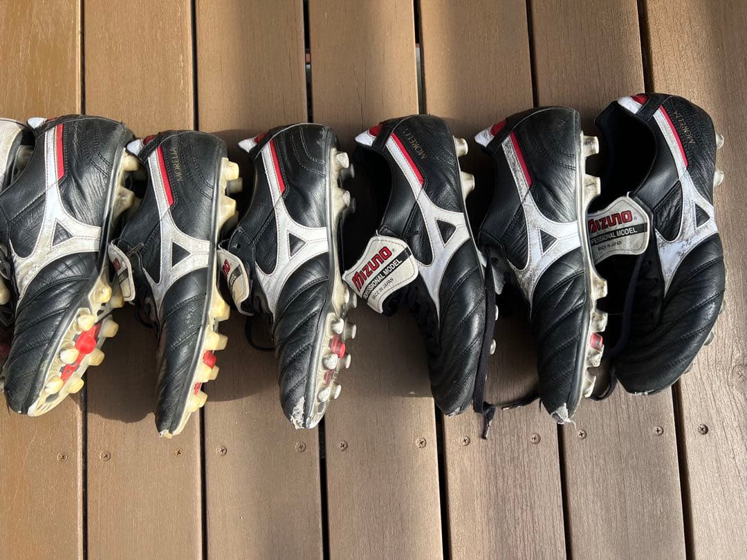 モレリア2japan6足　25.5cm まとめ売り　紐、袋3個付き