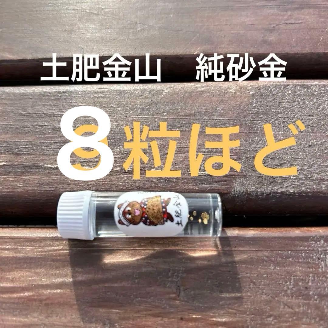 土肥金山 24金 8粒 砂金 砂金採り体験お土産 - メルカリ