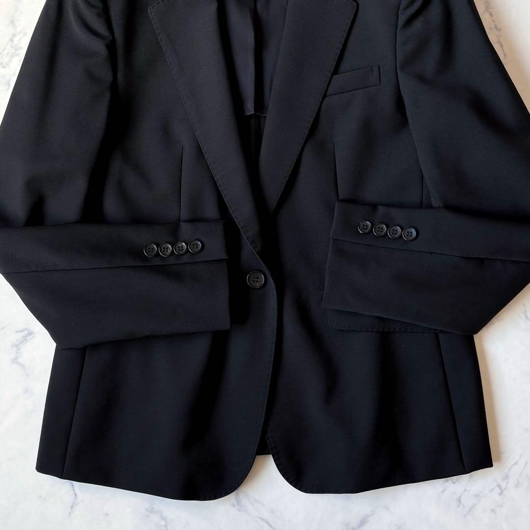 美品✨23区 スーツ パンツセット 38 黒 オンワード樫山 フォーマル