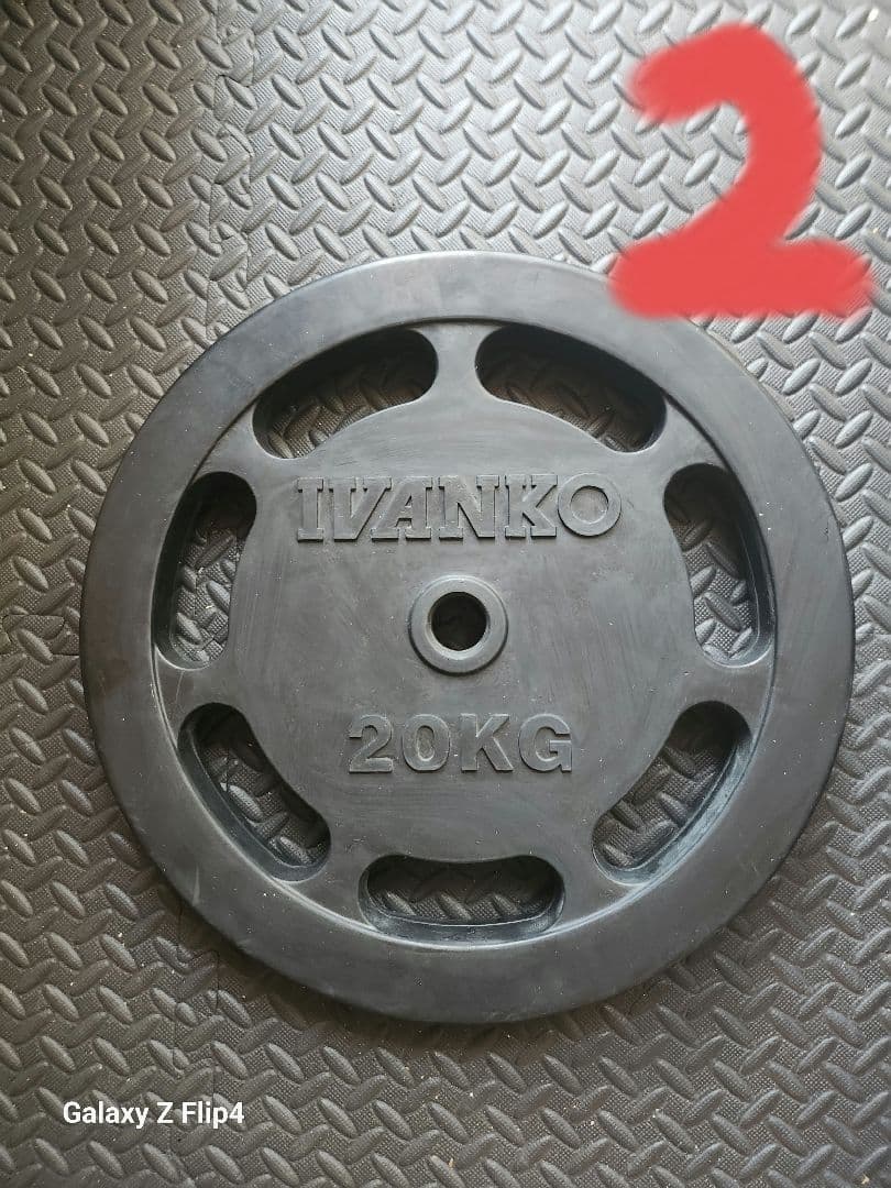 IVANKO 20KG ダンベルプレート - メルカリ