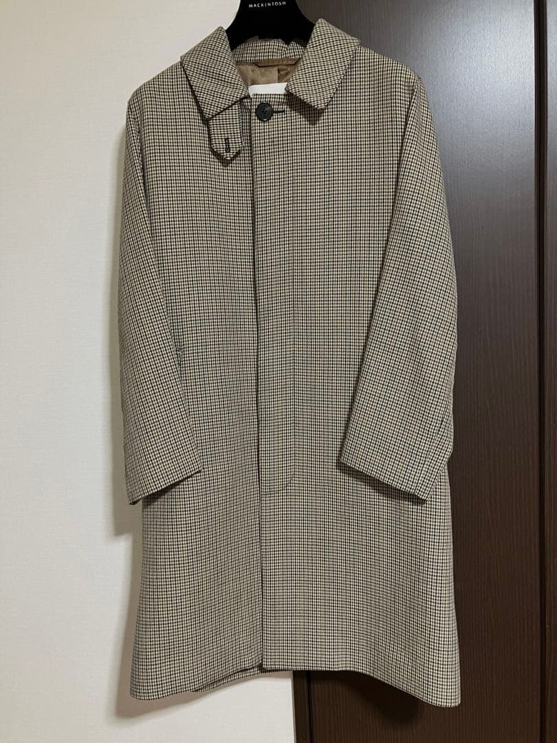 マッキントッシュ ビームスエフ別注 ダンケルド ガンクラブ ステン