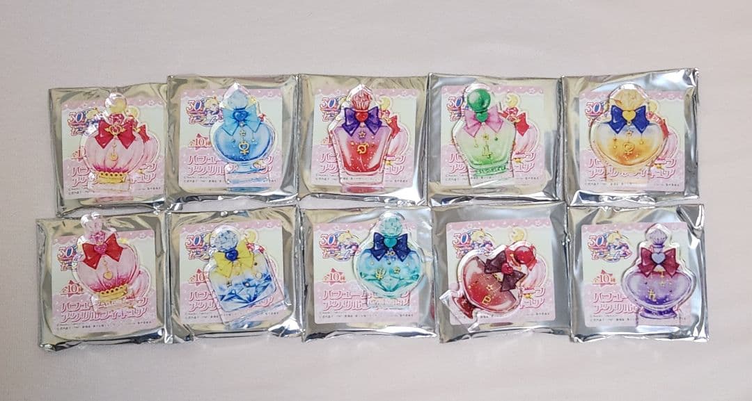 セーラームーン パヒュームモチーフ アクリルフィギュア 全種類セット