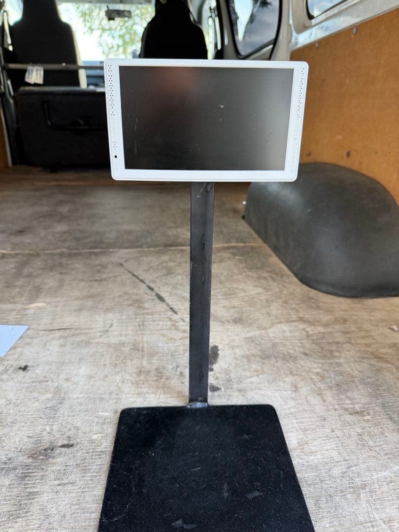 7インチモニター専用スタンド(販促グッズ) SANWA SUPPLY（サンワサプライ） 電子ポップモニター 小型モニター