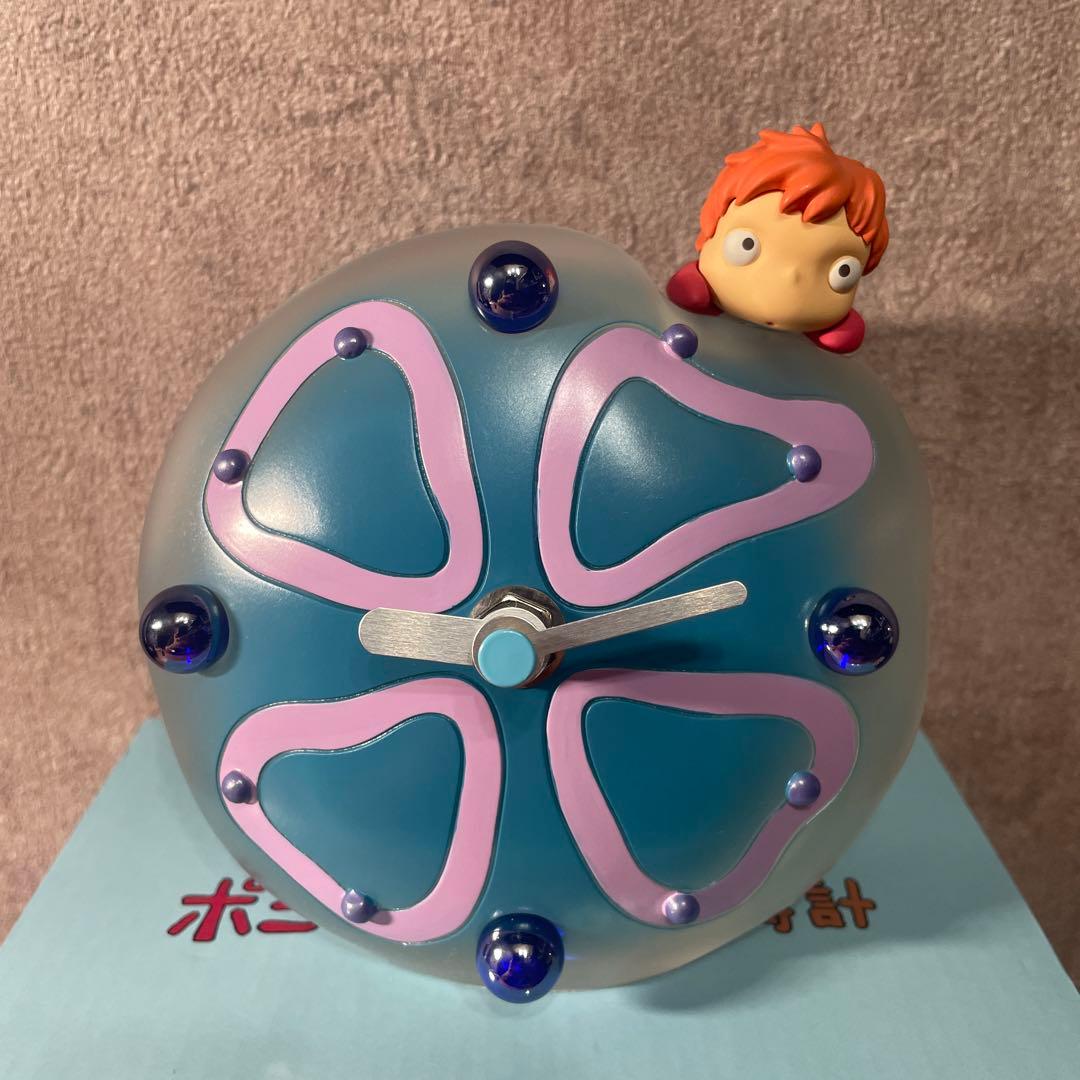 崖の上のポニョ ポニョのクラゲ置時計 - メルカリ