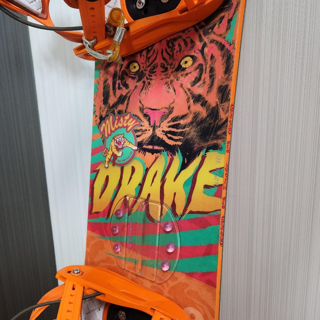 美品♪DRAKE MISTY 135cm × FLOW M9-SE 女性向け