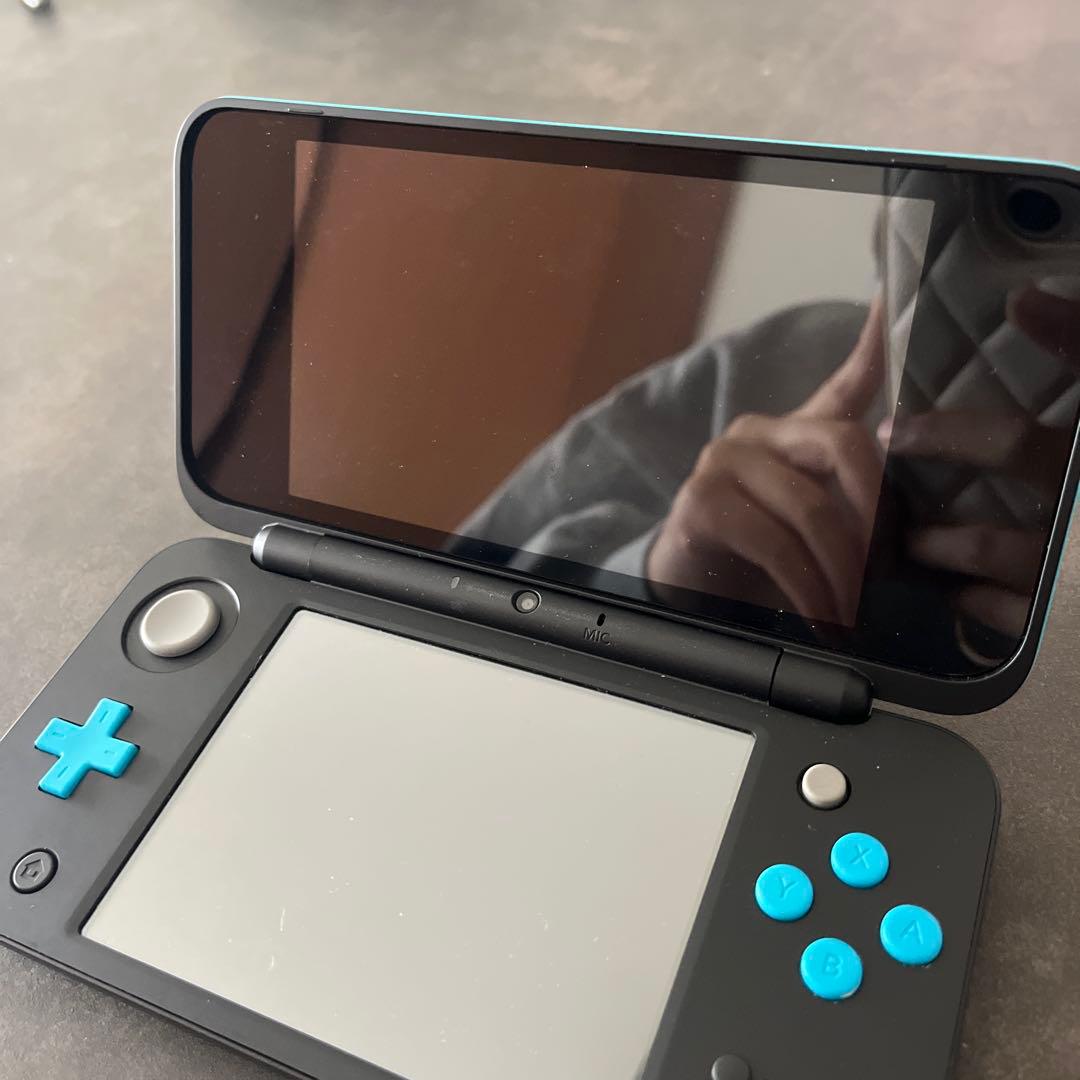 Newニンテンドー2DS LL ブラック ターコイズ Nintendo ジャンク - メルカリ