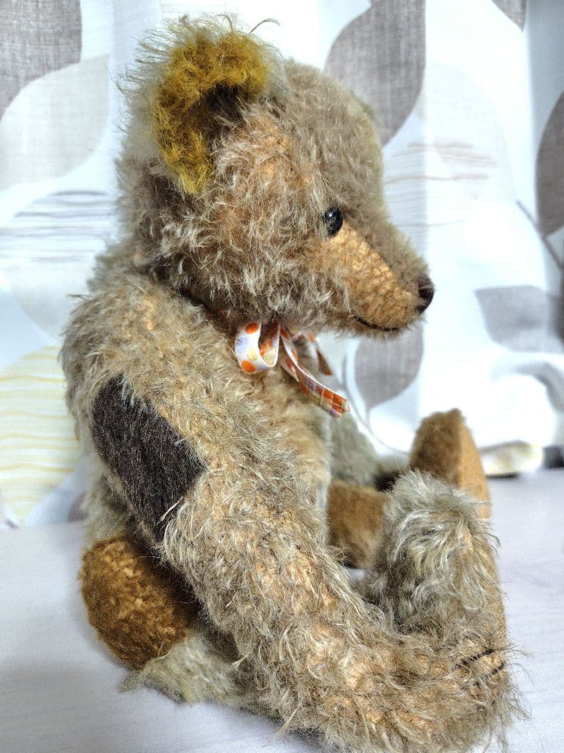 限定　Steiff シュタイフ　パッチワーク　テディベア　レア