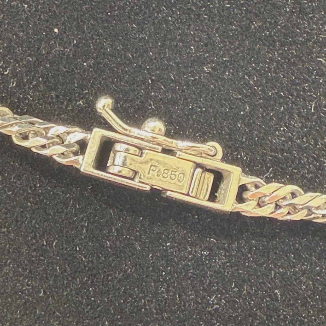 【極美品】プラチナ pt850 喜平ネックレス 15.5g 50cm