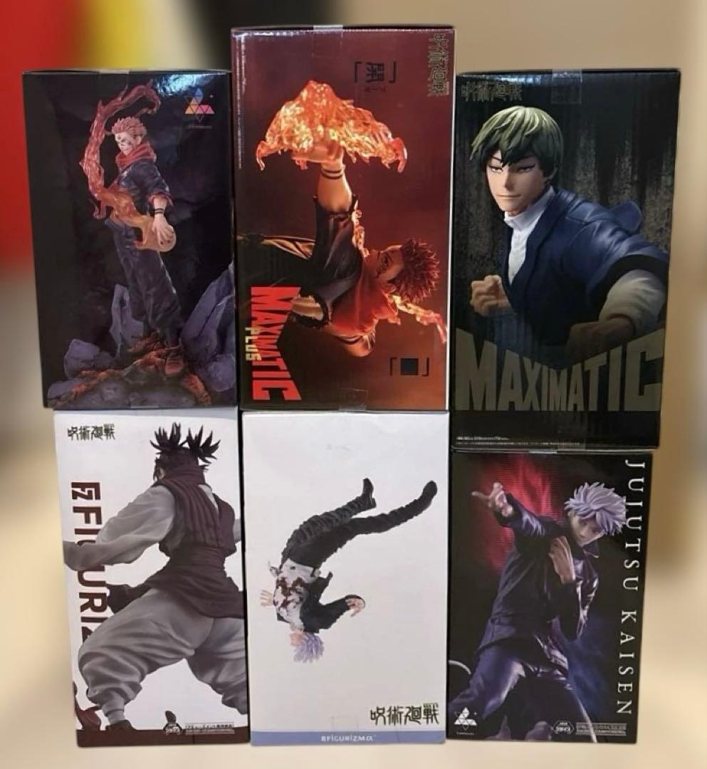 未開封 呪術廻戦 プライズフィギュア まとめ売り 6点セット