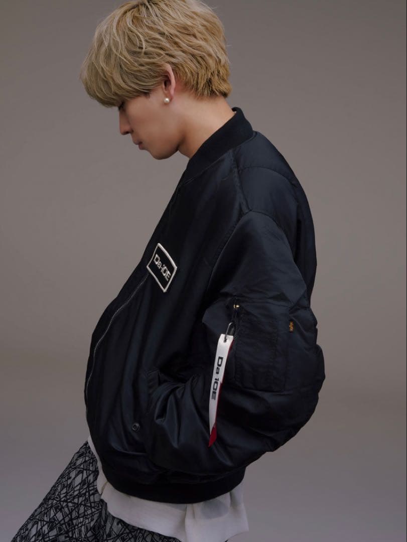 Da-iCE ×ALPHA コラボMA-1ジャケット 黒　Mサイズ