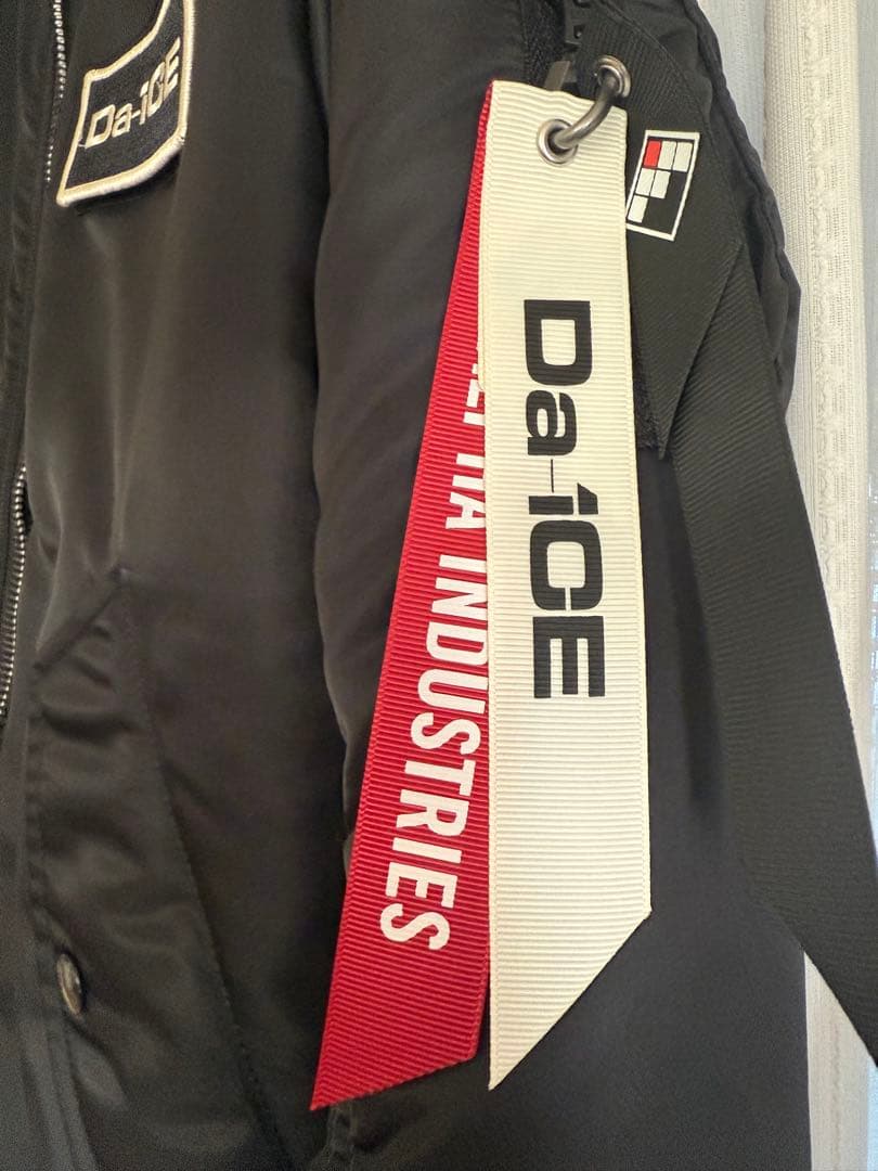 Da-iCE ×ALPHA コラボMA-1ジャケット 黒　Mサイズ