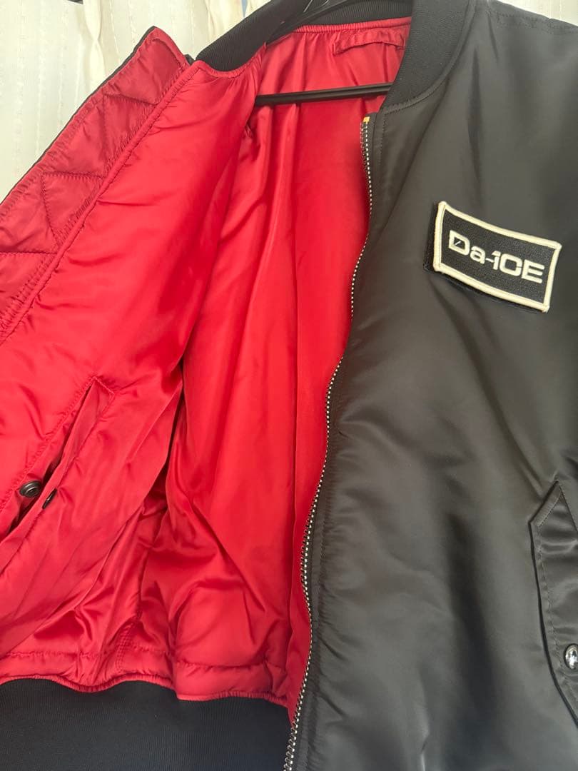 Da-iCE ×ALPHA コラボMA-1ジャケット 黒　Mサイズ