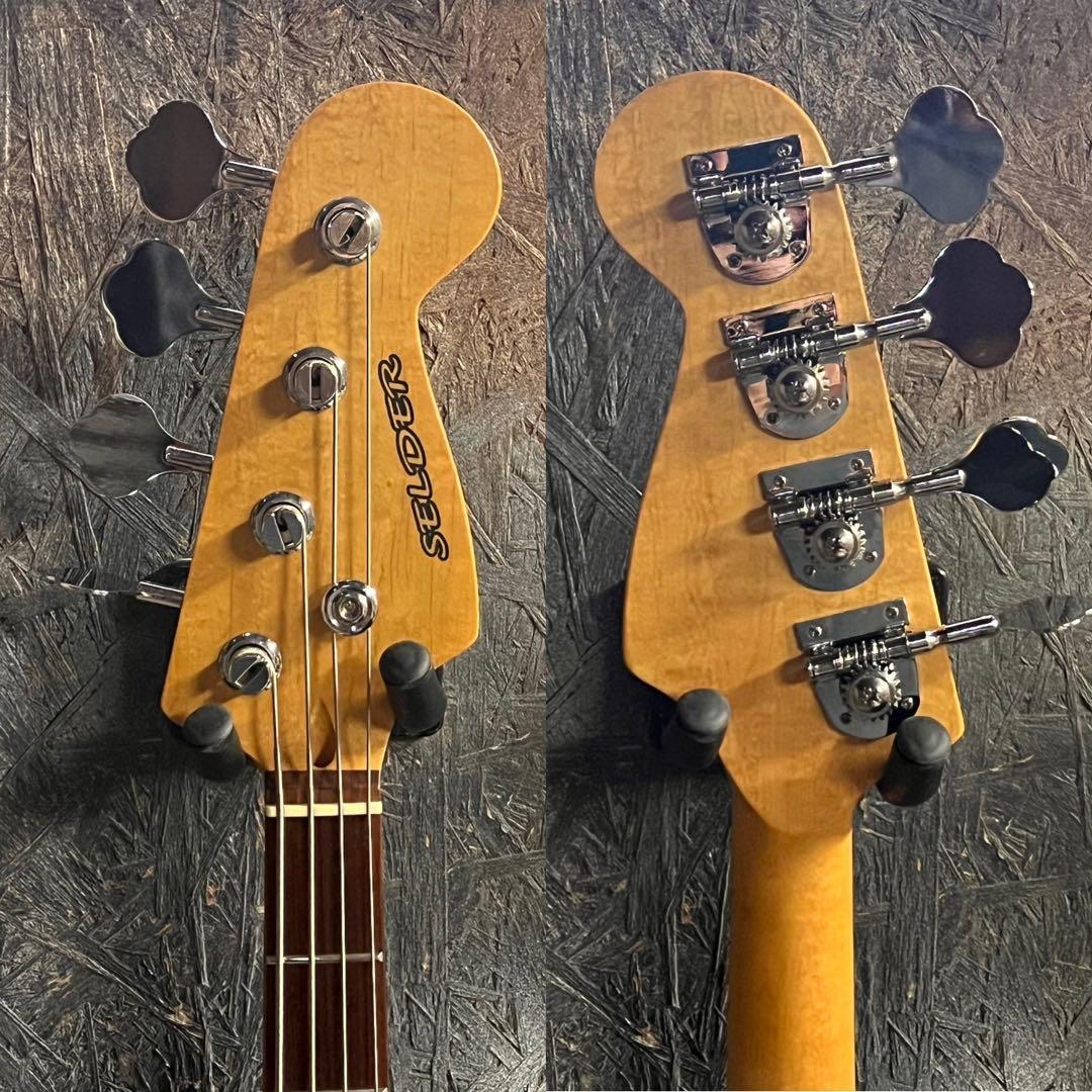 SELDER ジャズベースタイプ セルダー ブラック 管AA - ベース