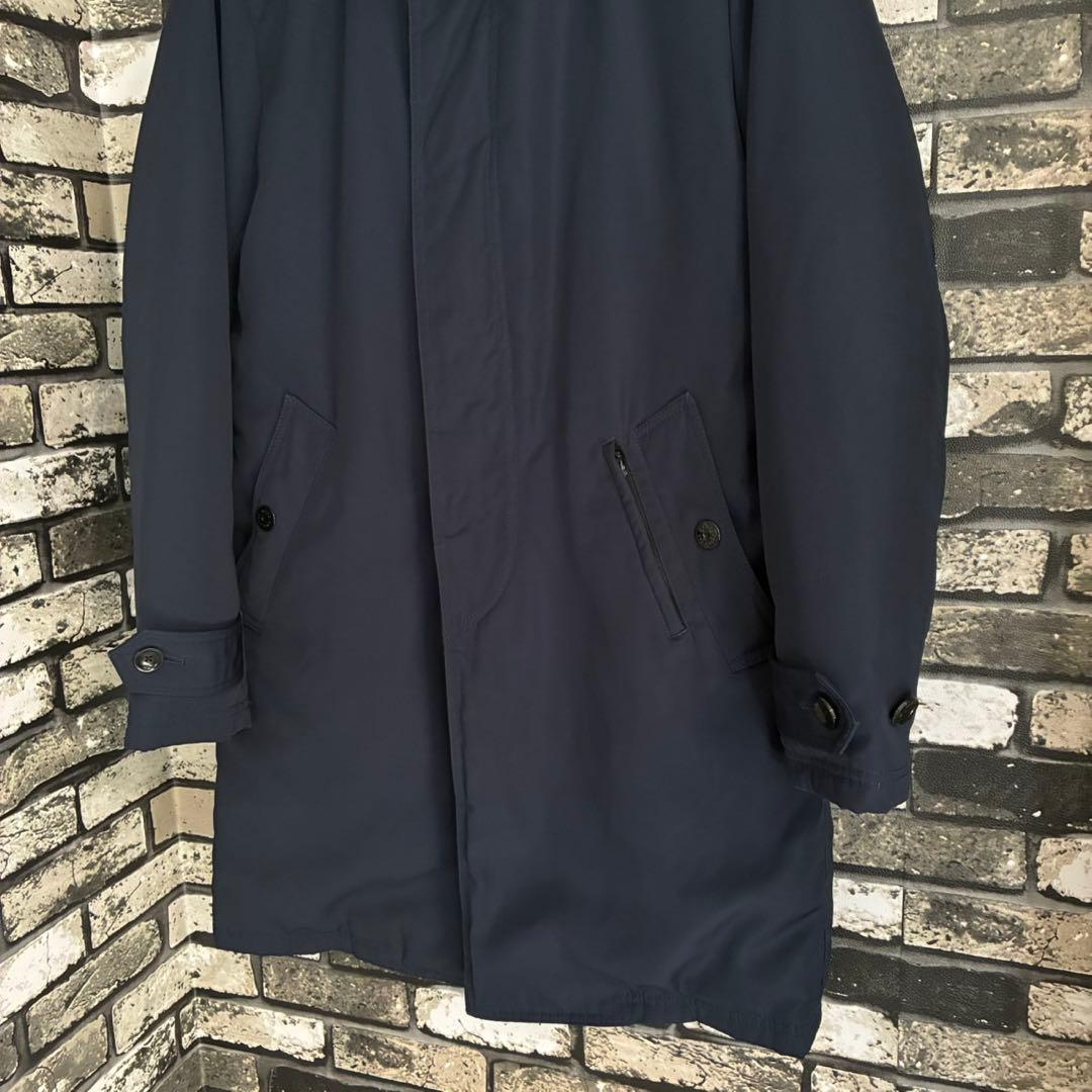 美品】ナノユニバース 西川ダウン コラボ ステンカラー ダウンコート