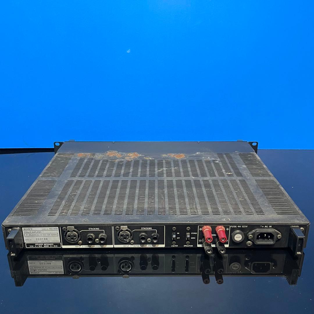 SONY パワーアンプ MU-A051 ソニー - メルカリ