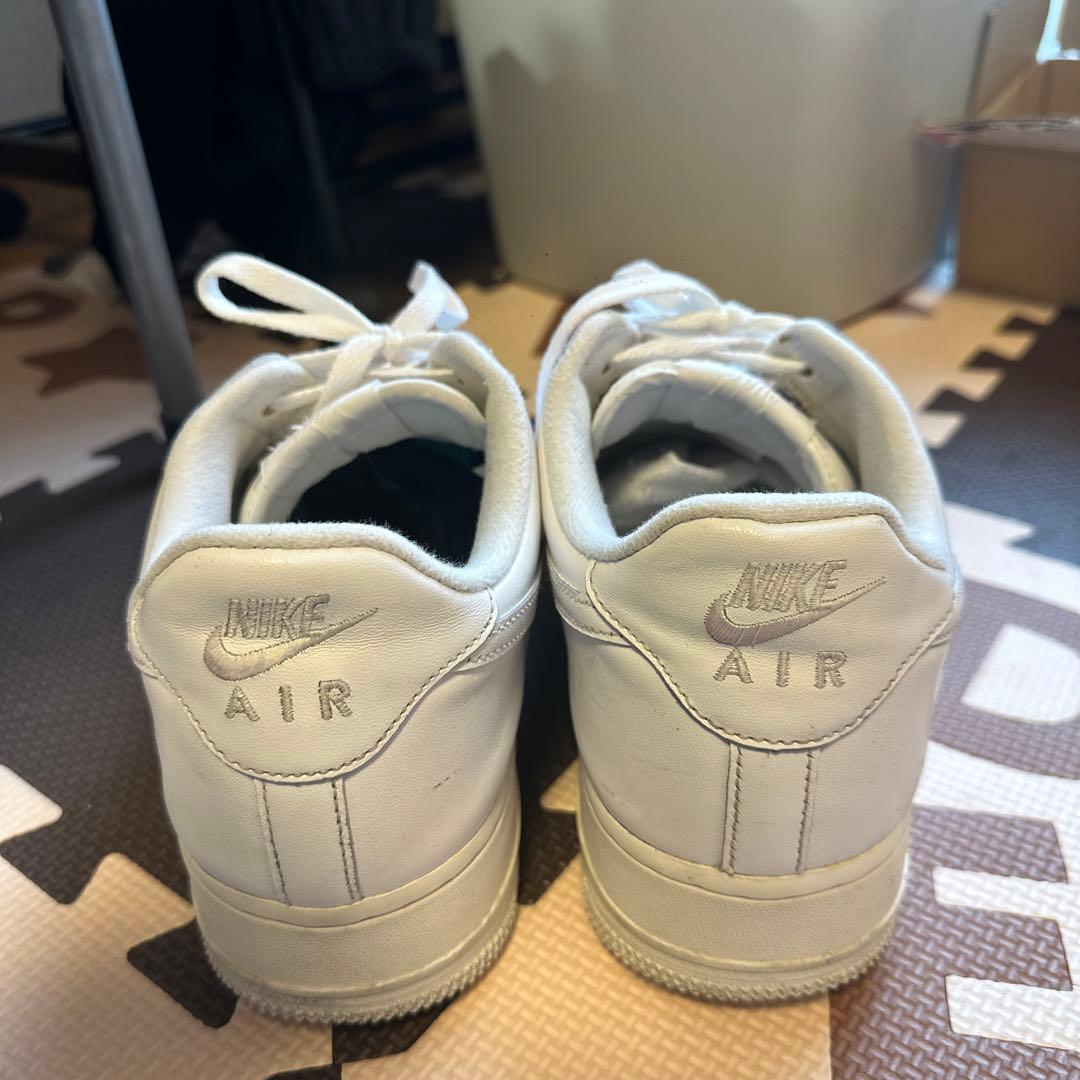Nike Air Force 1 × Supreme ホワイト 27.5cm